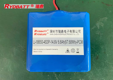 Batteria industriale 18650 4s3p del motorino della bici del pacchetto/14.8V 6.6Ah E della batteria dello ione 18650 di Li
