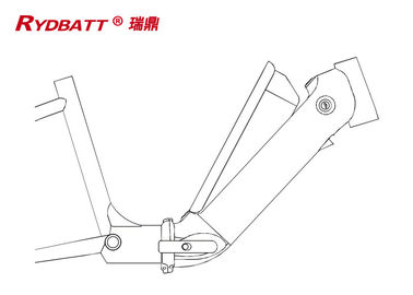 Pacchetto Redar Li-18650-13S4P-48V 10.4Ah della batteria al litio di RYDBATT FR-5C (48V) per la batteria elettrica della bicicletta