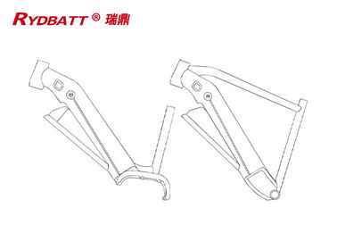 Pacchetto Redar Li-18650-13S4P-48V 10.4Ah della batteria al litio di RYDBATT IR-5-U (48V) per la batteria elettrica della bicicletta