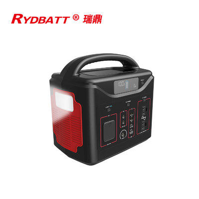 Centrale elettrica di Ryder Portable, backup di batteria di 600Wh LiFePO4, sbocchi puri di CA della sinusoide di 220V 500W, input del palladio 100W USB-C
