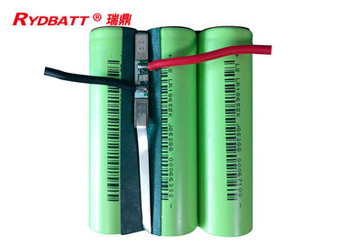 Pacchetto 3.7V 7.8Ah/pacchetto elettrico della batteria dello ione 18650 di 1S3P Li della batteria della bicicletta