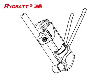Pacchetto Redar Li-18650-10S4P-36V 8.8Ah della batteria al litio di RYDBATT CLS-3 (36V) per la batteria elettrica della bicicletta