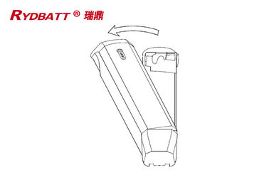 Pacchetto Redar Li-18650-13S4P-48V 10.4Ah della batteria al litio di RYDBATT DK-5-B (48V) per la batteria elettrica della bicicletta