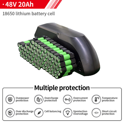 iPx5 impermeabile 13S5P un litio Ion Battery Pack For Ebike da 48 volt