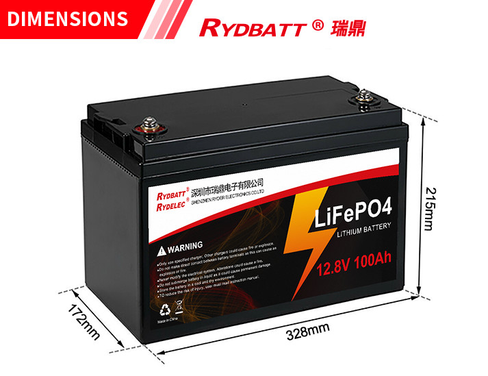204A 13.8V LiFePO4 batterie per scarica a temperatura di lavoro -20-60C